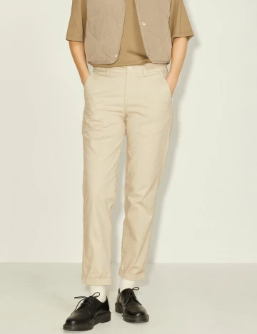 Pantaloni Jack&Jones, crem