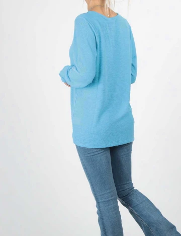 Bluza Fransa, albastru Albastru