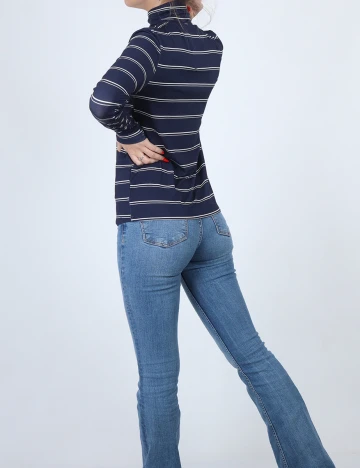 Bluza Fransa, bleumarin