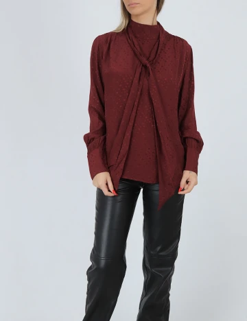 Bluza Bon a Parte, visiniu