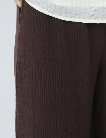 Pantaloni Fransa, maro