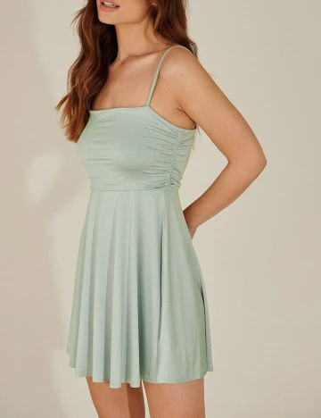 Rochie scurta NA-KD, verde