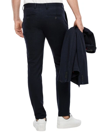 Pantaloni s.Oliver, bleumarin Albastru