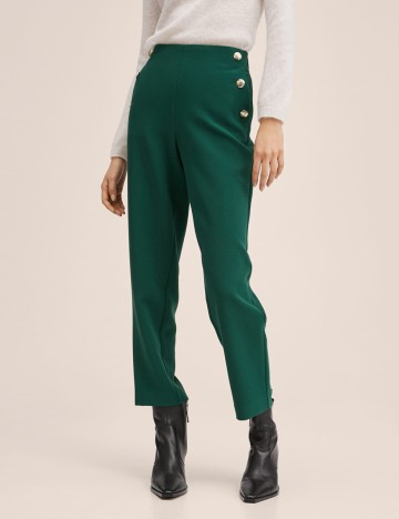 Pantaloni Mango, verde