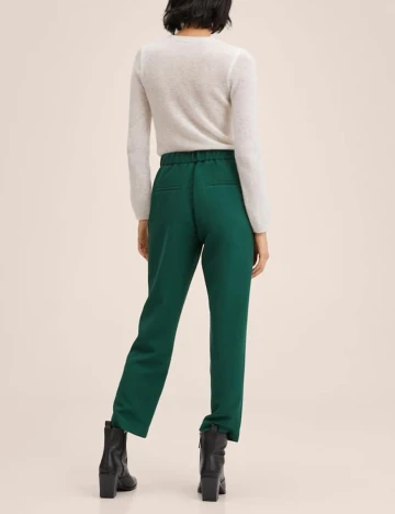 Pantaloni Mango, verde