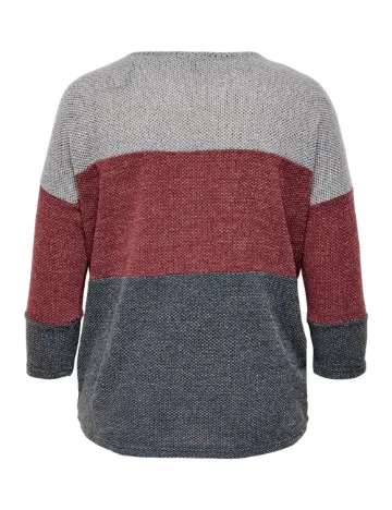 Bluza Only Carmakoma, gri