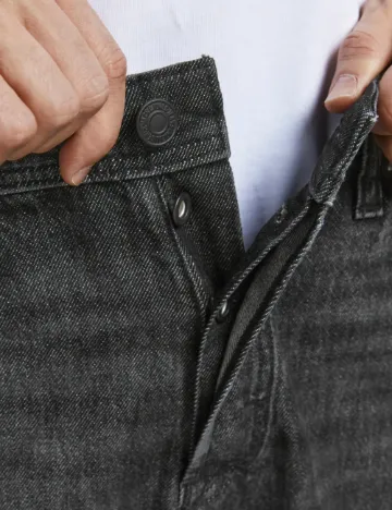 Blugi Jack&Jones, gri inchis