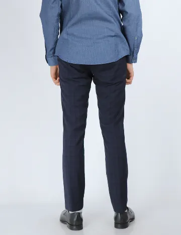 Pantaloni Guess, bleumarin