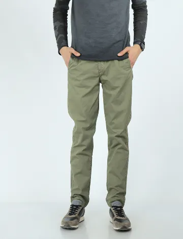 Pantaloni Guess, verde