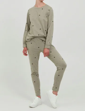 Pantaloni Ichi, verde