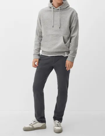 Pantaloni Q/S, gri petrol
