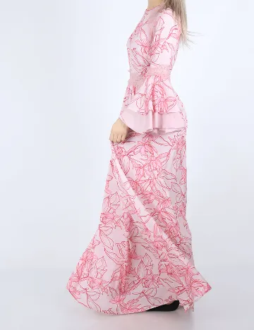 Rochie lunga Guess, roz