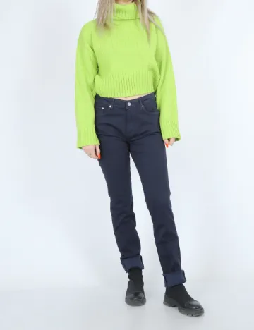 Pantaloni s.Oliver, bleumarin
