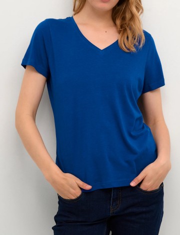 Tricou Cream, albastru