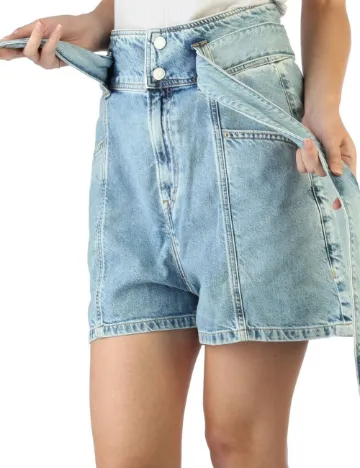 Pantaloni scurti Tommy Jeans, albastru Albastru