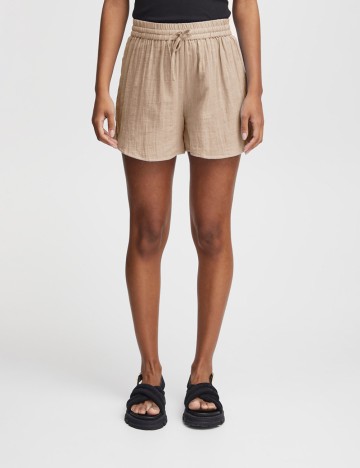 Pantaloni scurti Ichi, crem