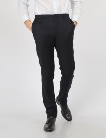 Pantaloni HACKETT, bleumarin