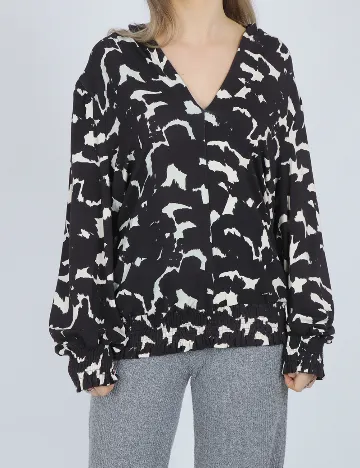 Bluza Fransa, negru Negru
