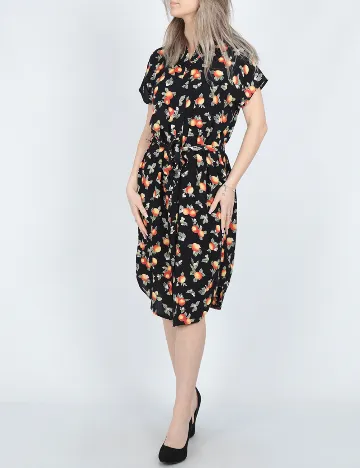 Rochie scurta Pieces, negru