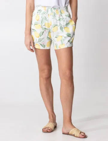 Pantaloni scurti Indiska, alb