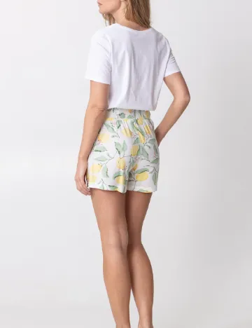 Pantaloni scurti Indiska, alb Alb