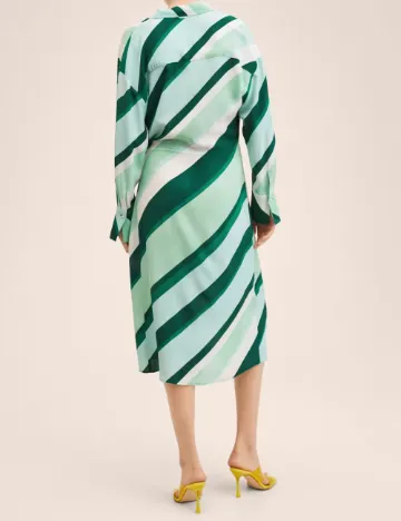 Rochie medie Mango, verde