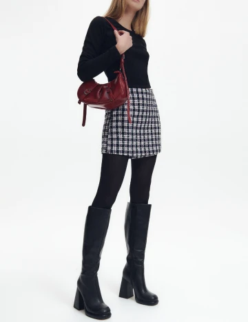 Bluza Reserved, negru Negru