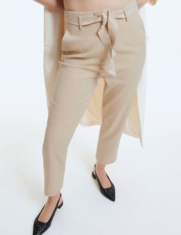 Pantaloni Reserved, crem