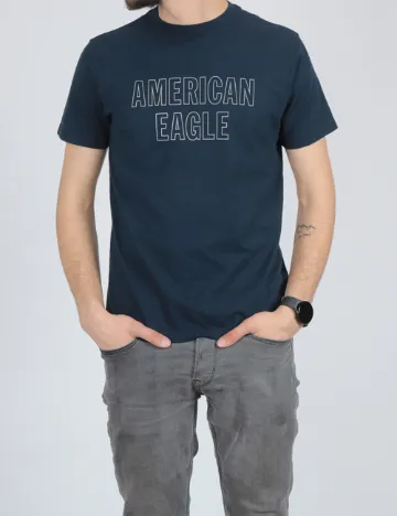 Tricou American Eagle, bleumarin