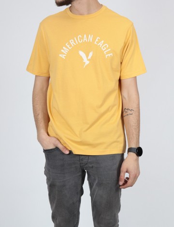 Tricou American Eagle, galben