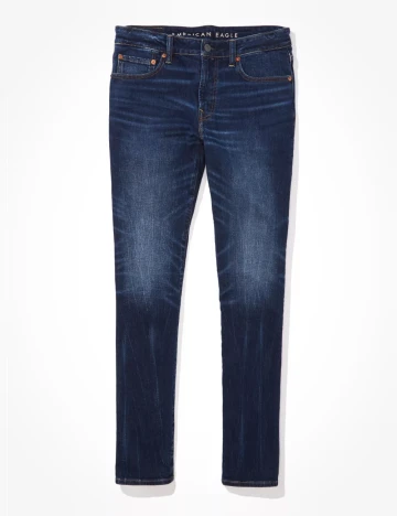 Blugi American Eagle, bleumarin Albastru