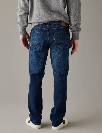 Blugi American Eagle, bleumarin Albastru