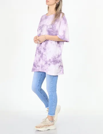 Tricou Oversize American Eagle, mov
