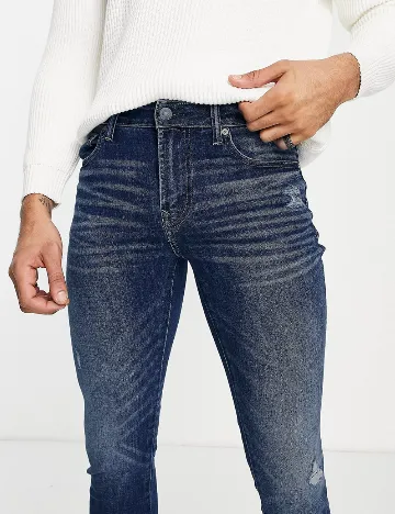 Blugi American Eagle, bleumarin