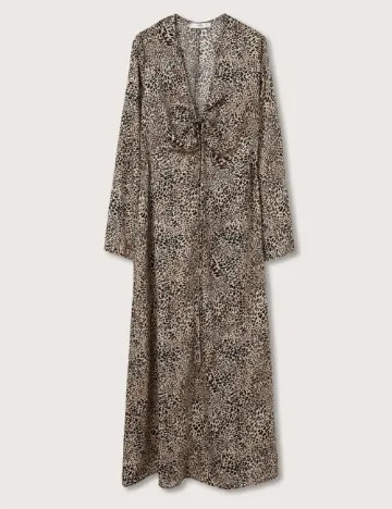 Rochie lunga Mango, animal print