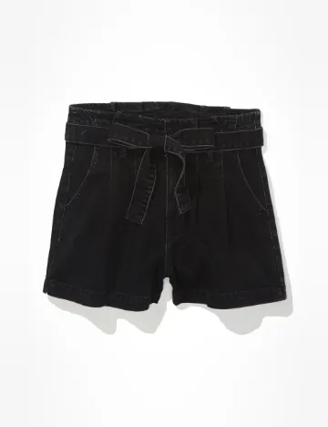 Pantaloni scurti American Eagle, negru