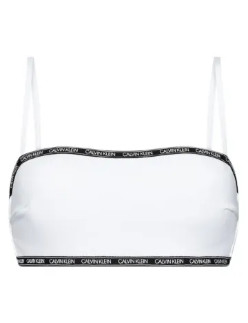 Sutien de baie Calvin Klein, alb