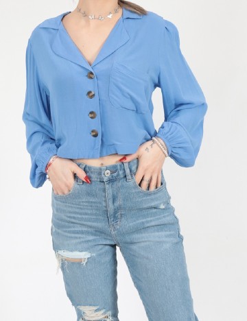 Camasa American Eagle, albastru
