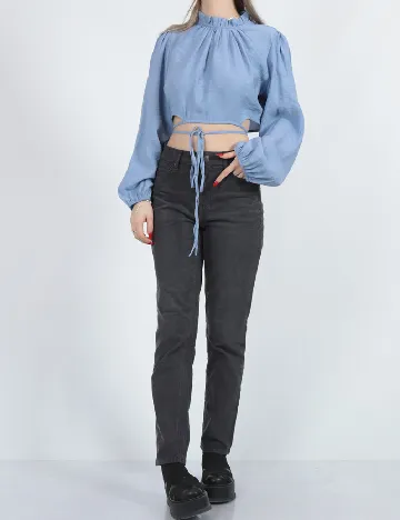 Top River Island, bleu