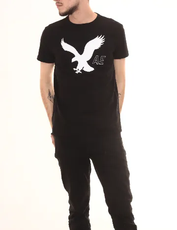 Tricou American Eagle, negru