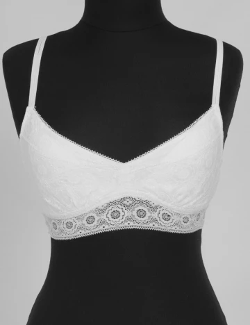 Sutien Aerie, ecru Alb