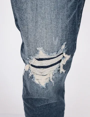 Blugi American Eagle, bleumarin Albastru
