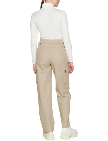 Pantaloni Only, crem Crem