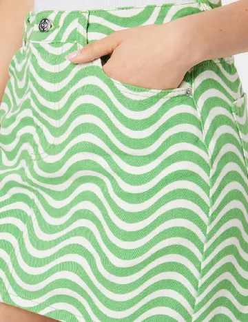 Fusta Neon&Nylon, verde Verde