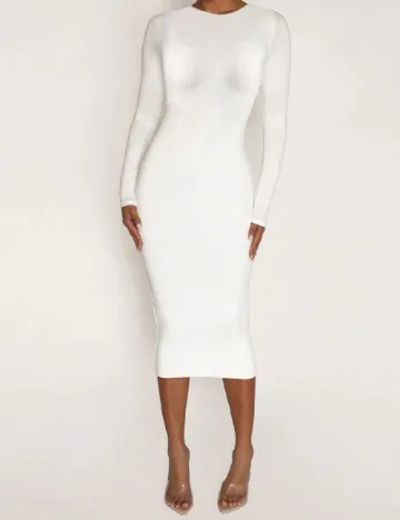 Rochie lunga SHEIN, alb
