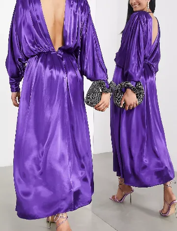 Rochie lunga ASOS, mov Mov