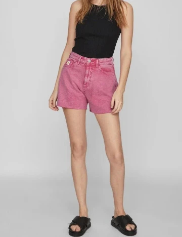 Pantaloni scurti Vila, roz Roz