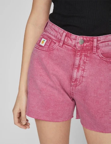 Pantaloni scurti Vila, roz Roz