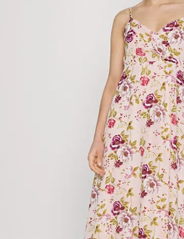 Rochie lunga Vila, floral
