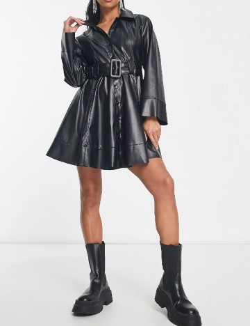 Rochie scurta ASOS, negru